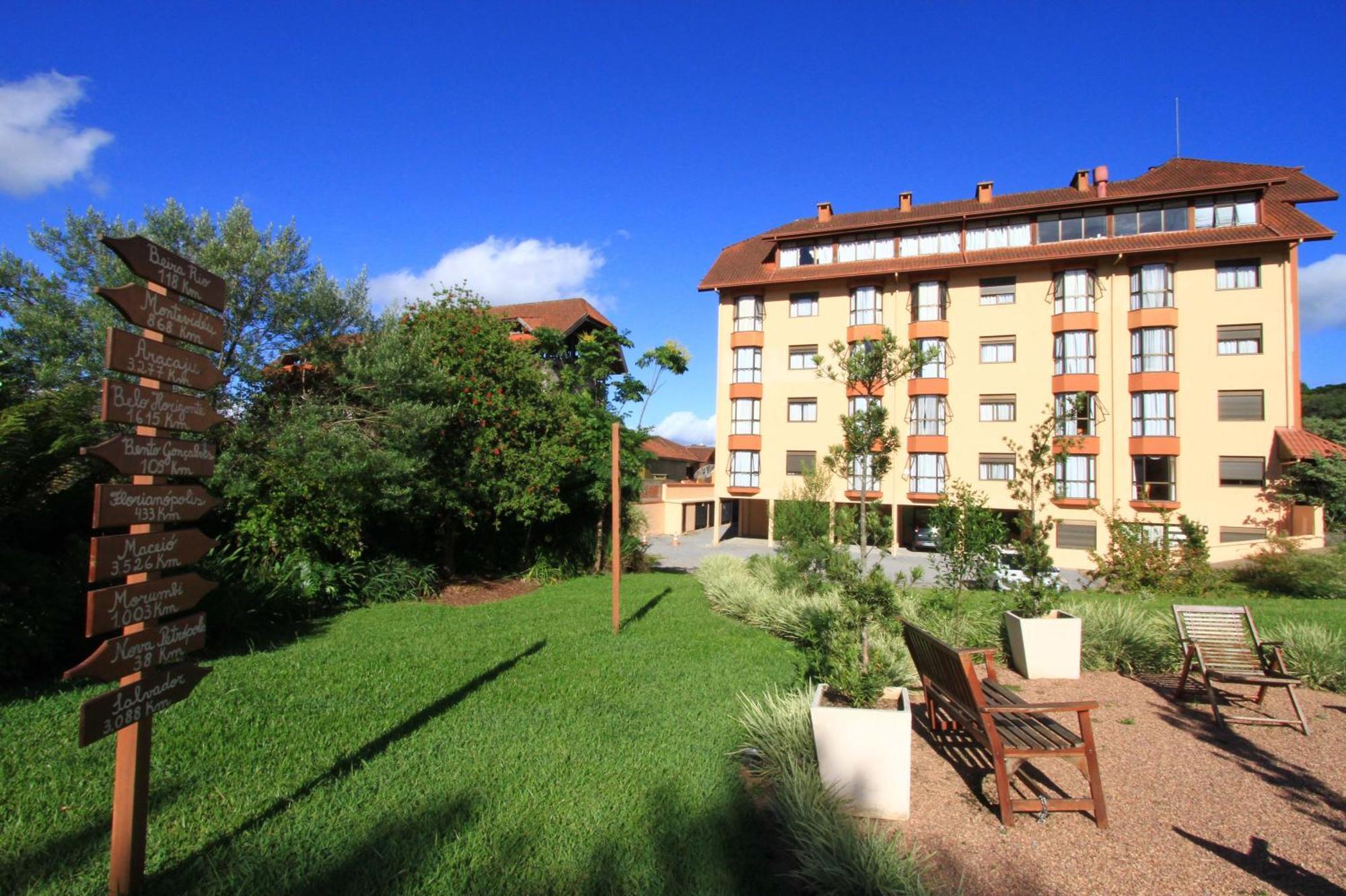 Hotel Tissiani Canela Bagian luar foto